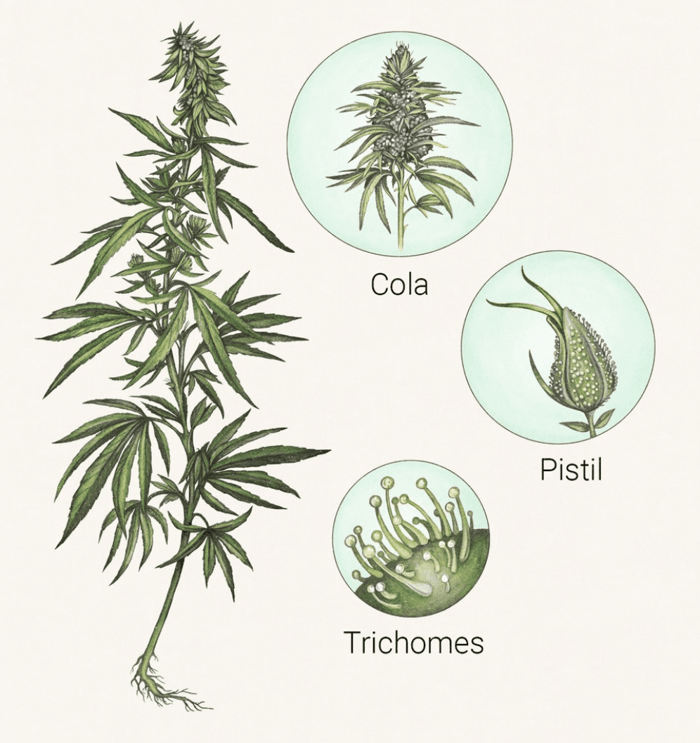 Cannabis Anatomy 101 | Dockside Cannabis Blog | Dockside Cannabis