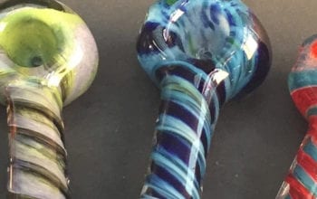 Several colorful glass pipes | Dockside Cannabis