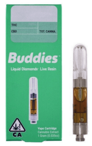 Buddies Live Resin Cartridge | Dockside Cannabis